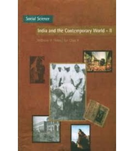India and Contemporary World II - History english book for class 10  Published by NCERT of UPMSP